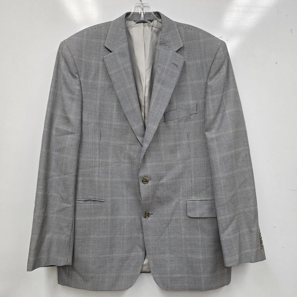 Jack Victor Blazer Men 44 R 100% Wool Loretowood Sports Coat Jacket‎